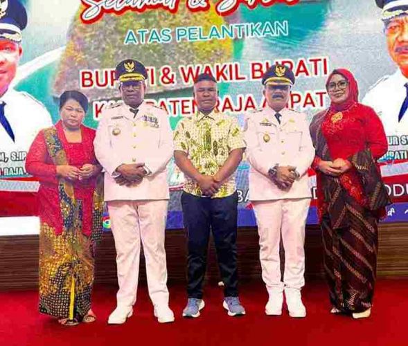 Puji Syukur, Garda Muda Betew Doakan Bupati dan Wakil Bupati Raja Ampat Terpilih, Orideko-Mansyur