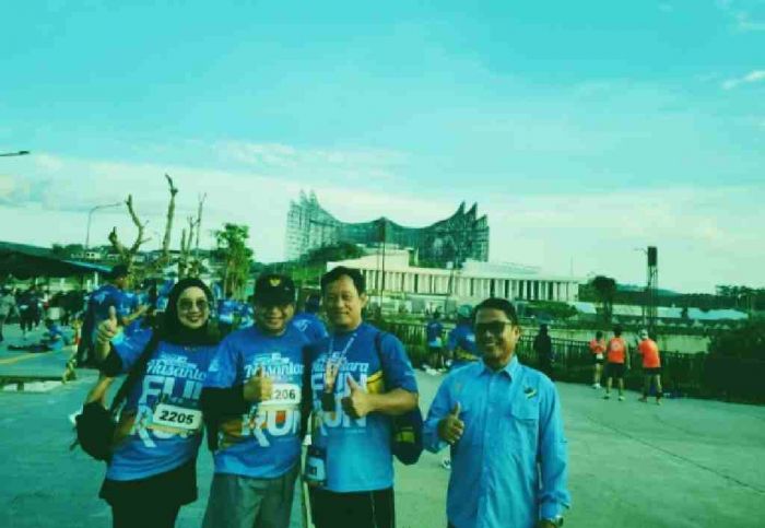 Rektor Uniba IZ Komentari Udara Bersih IKN yang Kondusif untuk Aktivitas Berolahraga Jogging & Running