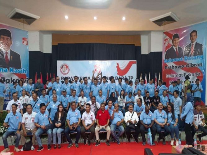 Relawan Prabowo Bara JP Dukung Isran Noor Jadi Gubernur