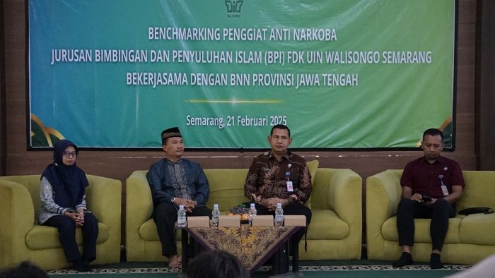 Saat Brigjen Pol Agus Rohmat Pimpin Benchmarking Penggiat Anti Narkoba di UIN Walisongo Semarang