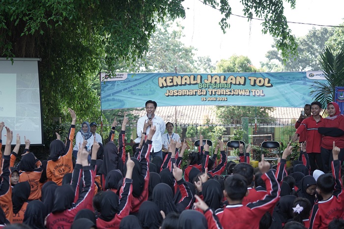 Sambangi Sekolah, Jasamarga Transjawa Tol Berikan Edukasi Dini Tertib Berlalu Lintas