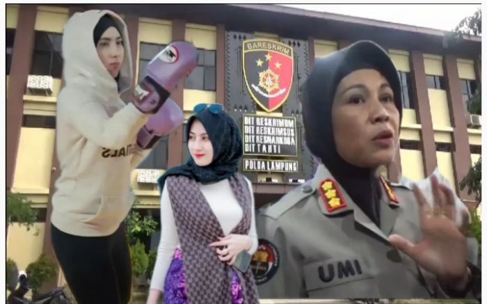 Selebgram Adelia Ditangkap Polda Lampung terkait Jaringan narkotika internasional