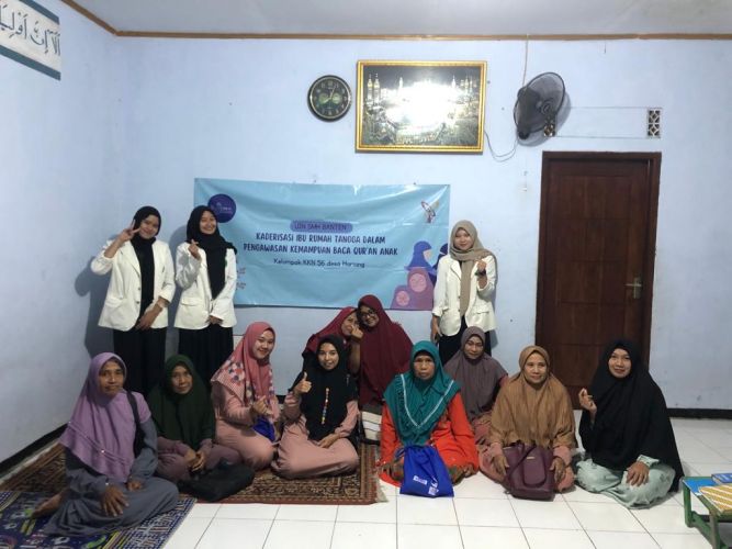 Sharing Learning KKN 56 UIN Banten, Mendidik Anak Membaca Al-Qur'an