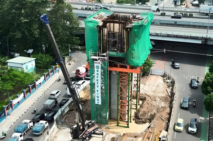 SIG Pasok 19 Ribu Ton Semen untuk Pembangunan LRT Velodrome - Manggarai