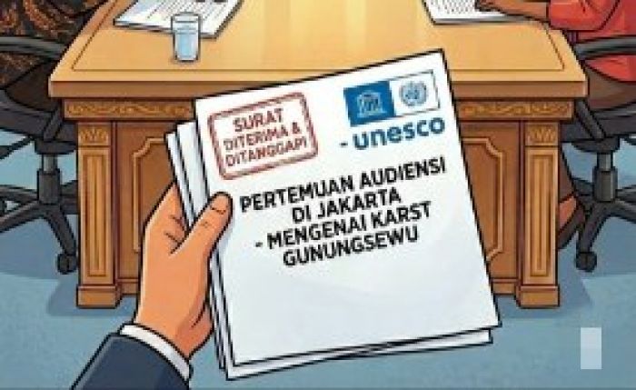 Surat KSKG Diterima UNESCO, Perjuangan Menyelamatkan Karst Gunungsewu Berlanjut ke Tingkat Internasional