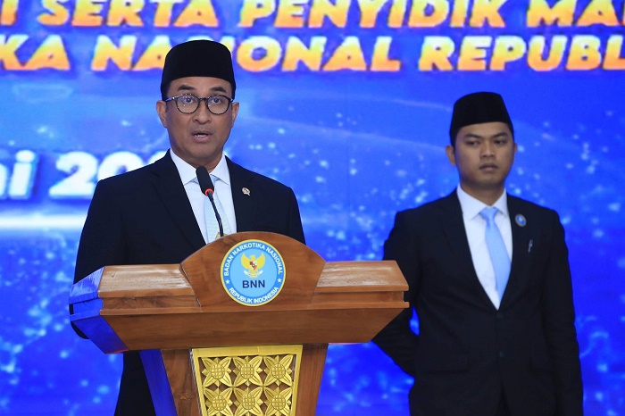 Suyudi Ario Seto Pimpin Pelantikan Pimpinan Tinggi Madya dan Pratama BNN RI di Jakarta