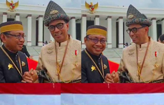 Tampil Bareng Budi Karya, Rasa Haru Terpatri di Batin Rektor Uniba Isradi, pada HUT RI ke-79 di IKN