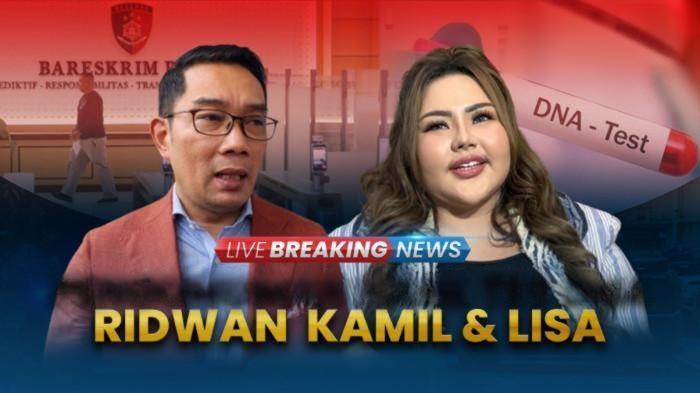Tidak Identik, Hasil Pengujian DNA: RK - Lisa Mariana, Inilah Tanggapan Pihak Kang Emil