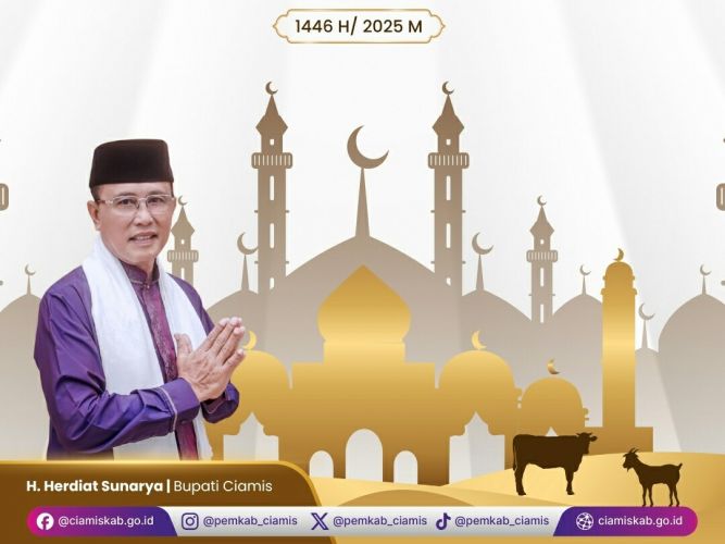 Ucapan Selamat Idul Adha Pemkab Ciamis