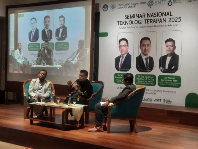 UGM Gelar SNTT 2025, Dorong Riset Terapan Jadi Solusi Nyata untuk Pembangunan Berkelanjutan