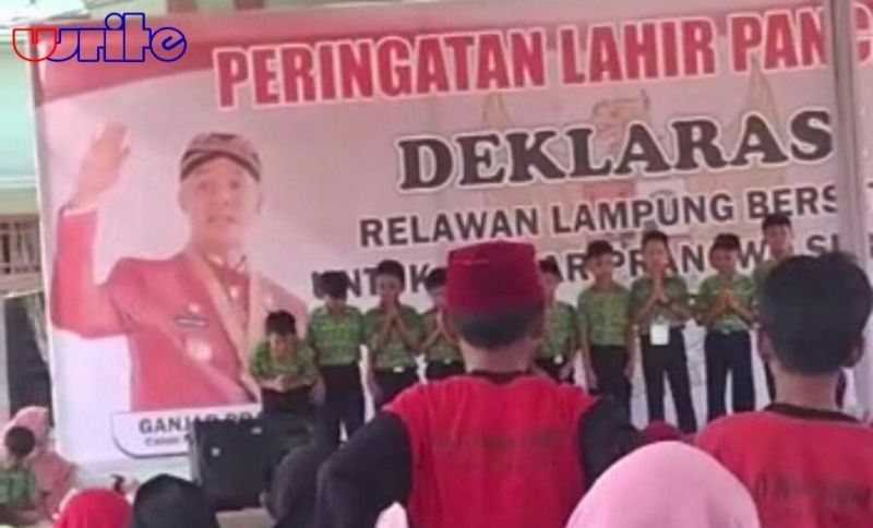 Viral! Relawan Bacapres Ganjar Deklarasi Libatkan Pelajar SD di Lampung Dibongkar Partai Socmed, Sulawesi di Gereja