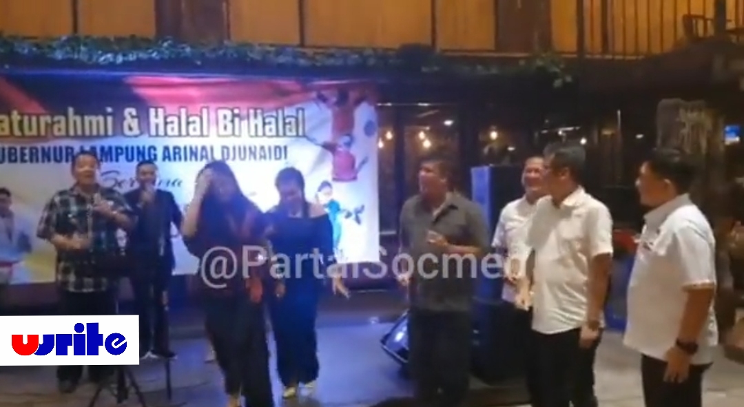 Viral!! Video Gubernur Lampung Sedang Menyanyi, Siapa Saja Yang Hadir??