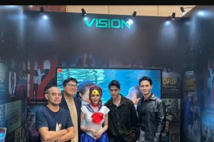 Vision+ Ikut Tampil di Ajang Indonesia Comic Con X DG Con 2023