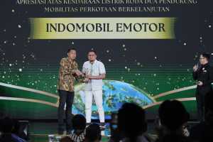 Indomobil eMotor Sprinto Raih Anugerah Ekonomi Hijau 2026