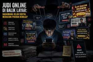 Judi Online di Balik Layar Dampak Iklan Digital Remaja