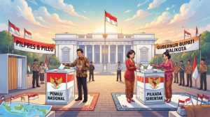 Mulai 2029 Pemilu Nasional dan Pilkada Dipisahkan, Bagaimana Nasib Bupati yang Masa Jabatannya Berakhir?