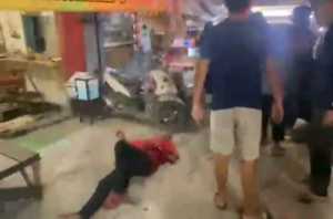 MENEGANGKAN !! Tangkapan Layar Video Sadis: Baku Hantam Dua Pemuda di Banjarmasin Tengah 