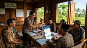 Transparansi Dana Desa: Dari Ponsel Ubah Wajah BUMDes Pulau Semambu